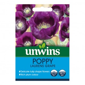 Unwins Poppy Laurens Grape