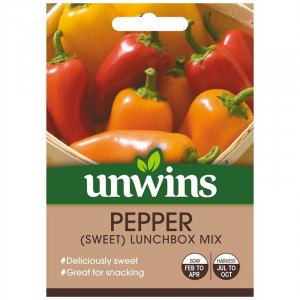 Unwins Pepper (Sweet) Lunchbox Mix