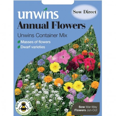 Unwins Annual Flowers Container Mix