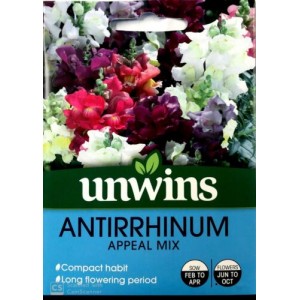 Unwins Antirrhinum Appeal Mix