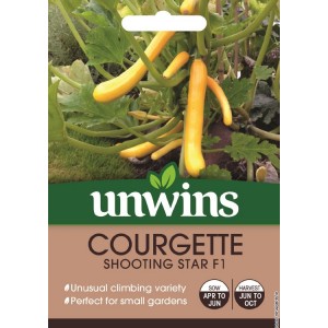 Unwins Courgette Shooting Star F1