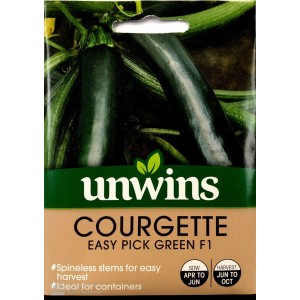 Unwins Courgette Easy Pick Green F1