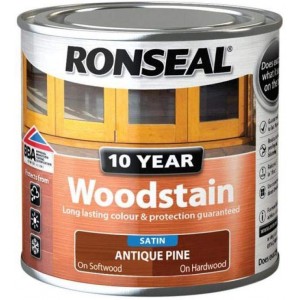 Ronseal 10 Year Woodstain Satin 750ml