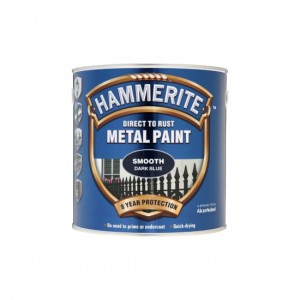 Hammerite Metal Paint Smooth Dark Blue 2.5 Litre