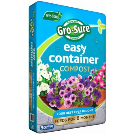 Westland Gro-Sure Easy Containers Compost 50 Litre