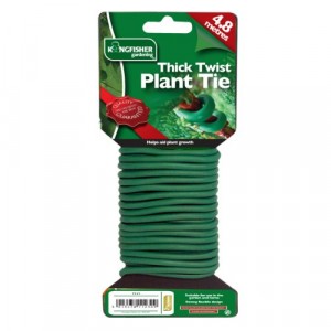 Kingfisher Garden Sponge Twisty Tie - Green