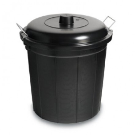 Dustbin & Lid With Clip 56 Litre