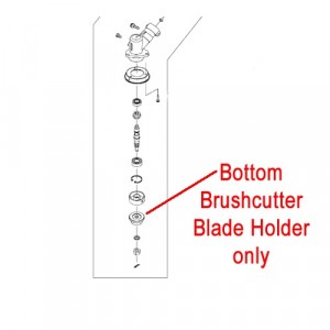 Gardencare Brushcutter Blade Holder B (Bottom) GCCG305F.1-3