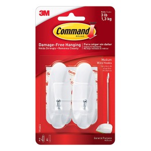 Command 2 Medium Wire Hooks