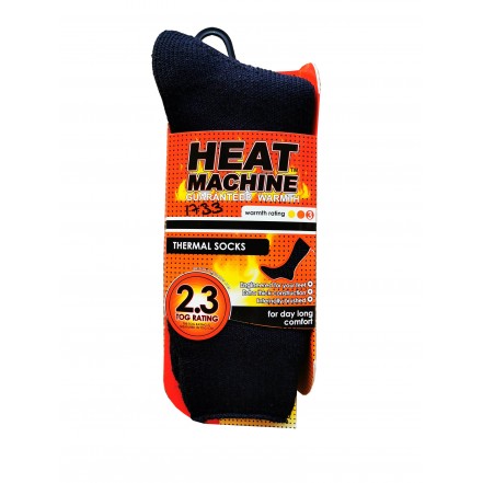 Heat Machine Insulated Thermal Socks Size 6-11