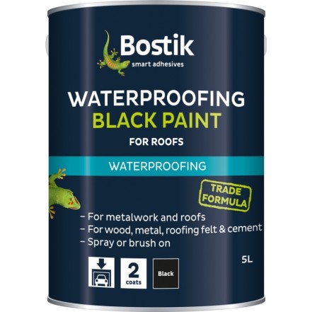 Bostik Bituminous Waterproofing Black Paint