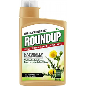 Roundup Natural Concentrated Weedkiller 280ml