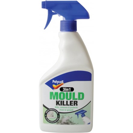 Polycell 3-In-1 Mould Killer spray 500ml