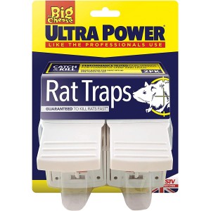 The Big Cheese Ultra Power Rat Traps Twin Pack