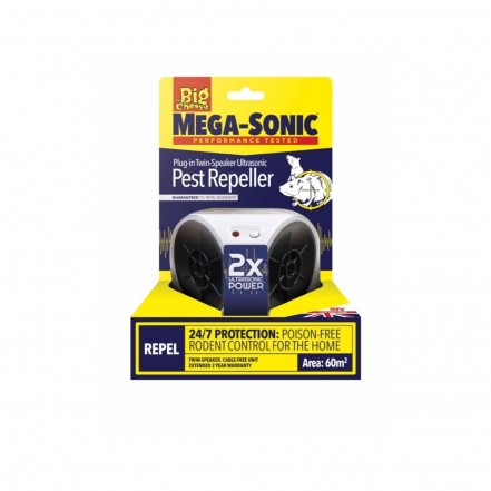 The Big Cheese Mega-Sonic Plug In Pest Repeller