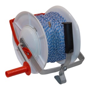Forcefield Loaded Geared Reel with 400 Metre Polywire
