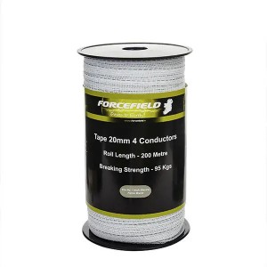 Forcefield 20mm Tape 4 Conductors 200 Metre
