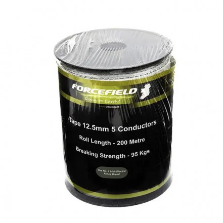 Forcefield 12.5mm Tape 5 Conductor 200 Metre