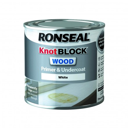 Ronseal Knot Block Wood Primer & Undercoat White
