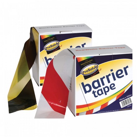 Prosolve Barrier Tape 70mm x 500 Metre