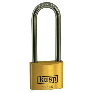 CK Kasp 125 Series Premium Brass Padlock Long Shackle