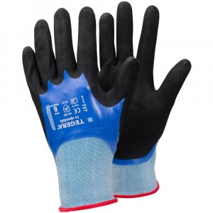 Tegera 737 Nitrile Dip Glove - Blue