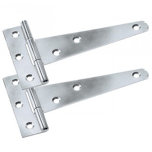 Tee Hinges Zinc Plated