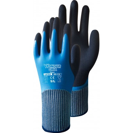 Wonder Grip Wondergrip Latex Glove Blue
