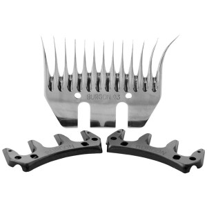 Burgon & Ball Shearing Comb & 2 Cutters