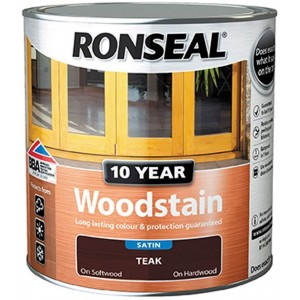 Ronseal 10 Year Woodstain Satin 750ml