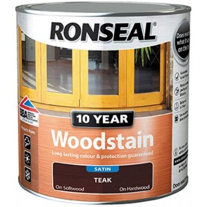 Ronseal 10 Year Woodstain Satin 750ml