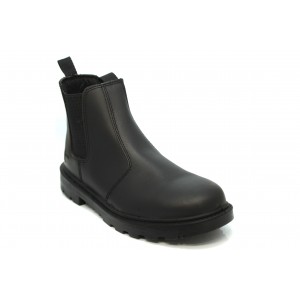 Grafters Safety Boot Chelsea Style Black