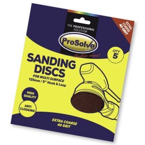 Prosolve Sanding Discs Hook & Loop