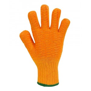 Criss Cross Gloves Orange
