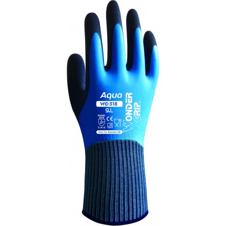 Wonder Grip Aqua Water-Repellent Gloves