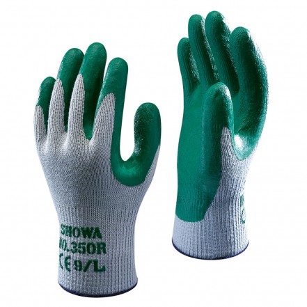Showa Thorn Master Nitrile Glove 350R Green