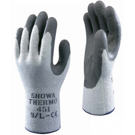 Showa Thermo Grip Gloves Grey
