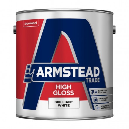 Armstead Gloss Paint Brilliant White